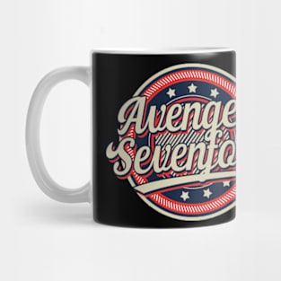 Graphic Aesthetic Avenged Proud Name Circle Vintage Art Mug